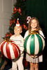 Balony foliowe Bombki, 42x46cm, mix (1 op. / 3 szt.)