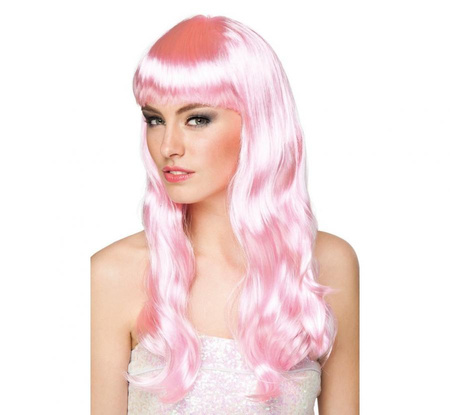 Peruka "Chique", jasny róż