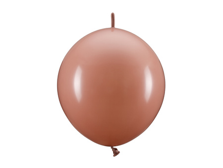 Balony z łącznikiem, 33 cm, brudny róż (1 op. / 20 szt.)