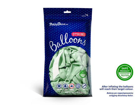 Balony Strong 23cm, Pastel Pistachio (1 op. / 100 szt.)