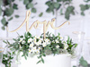 Topper drewniany Love, 16cm