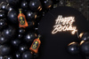 Neon LED - Happy Birthday, biały,  40 x 29.5 cm
