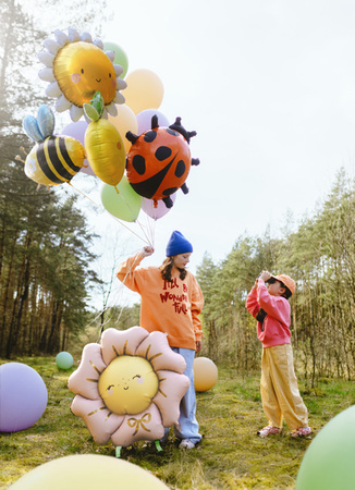 Balon foliowy Biedronka, 85x83 cm, mix