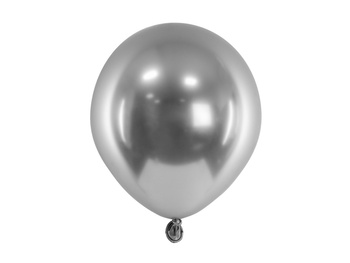 Balony Glossy 12 cm, ciemny srebrny (1 op. / 50 szt.)