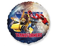 Balon foliowy 18 cali - Transformers - przyjaciele, pakowany