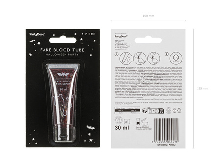 Sztuczna krew w tubie, 30 ml