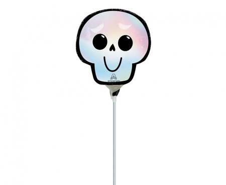 Balon foliowy Mini Shape Bare Bones Skull