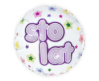 Balon foliowy Sto Lat, 18 cali