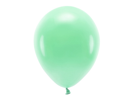 Balony Eco 30cm pastelowe, mięta (1 op. / 10 szt.)