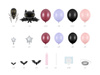 Girlanda balonowa Halloween, 210x120cm, mix