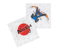 Serwetki papierowe Ninja, 33 x 33 cm, 20 szt.