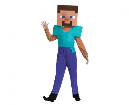 Strój Steve- Minecraft (licencja), rozm.S (4-6 lat)