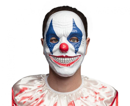Piankowa maska ​​na twarz klaun Bluster