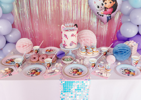 Talerzyki Koci Domek Gabi, mix, 23 cm (1 op. / 6 szt.)