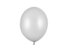 Balony Strong 27cm, Metallic Silver Snow (1 op. / 100 szt.)