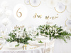 Balony 30cm, Just Married, P. Pure White (1 op. / 50 szt.)