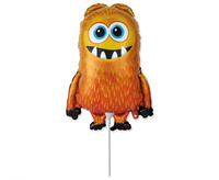 Balon foliowy 14" - Monster Orange, 1 szt