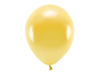 Balony Eco 30cm metalizowane, jasny złoty (1 op. / 10 szt.)