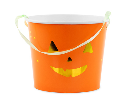 Wiaderka na cukierki Halloween, 13.5 cm, mix (1 op. / 2 szt.)