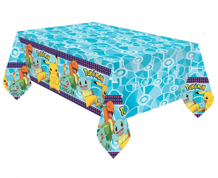 Obrus plastikowy Pokemon, 180x120 cm