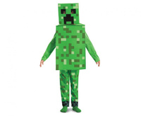 Strój Creeper Fancy - Minecraft (licencja), rozm. XS (3-4 lat)