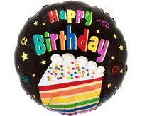 Balon foliowy 18" Rainbow cake