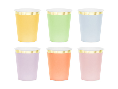 Kubeczki, mix, 220 ml (1 op. / 6 szt.)