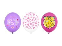 Balony 30 cm, You Rock, mix (1 op. / 50 szt.)