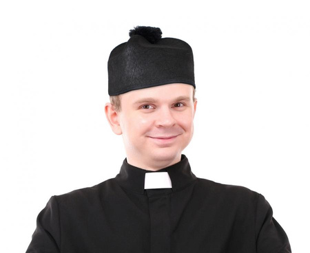 Czapka księdza "Biret", rozm. un