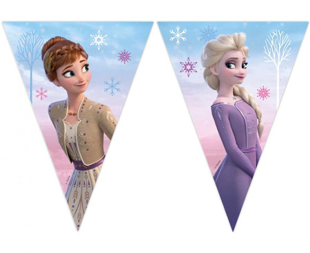 Banner Frozen 2: Wind Spirit, flagi (papier FSC)