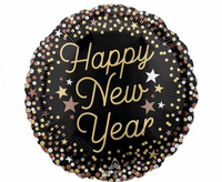 Balon foliowy 18"  Luxe New Year