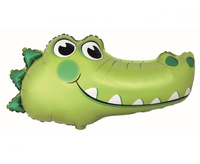 Balon foliowy 24" - Krokodyl (głowa), pakowany