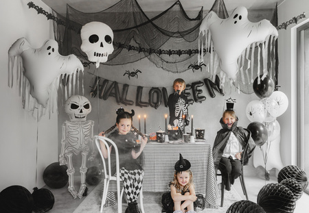 Balon foliowy Kościotrup XXL, 46x129 cm, mix