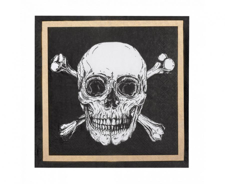 Serwetki papierowe "Piraci" 33x33cm, 20 szt.