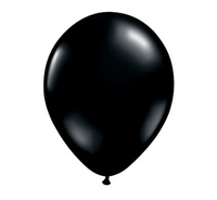 Balon 11", pastel czarny / 100 szt.