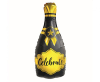 Balon foliowy Szampan - Celebrate, 35x76 cm