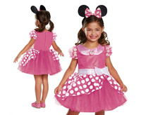 Strój Minnie Pink Deluxe - Minnie Mouse (licencja), rozm. S (5-6 lat)