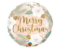 Balon foliowy 18" "Merry Christmas" (świąteczna dekoracja)