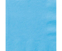 Serwetki papierowe, jasnoniebieskie,  cm, 20 szt.