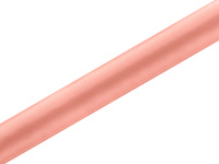 Satyna gładka, koralowy, 0,36 x 9m (1 szt. / 9 mb.)