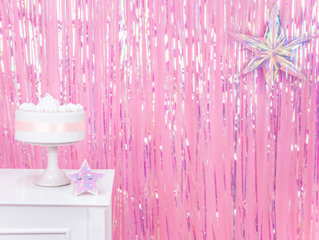 Tasiemka satynowa, j.pudrowy róż, 25mm/25m (1 szt. / 25 mb.)