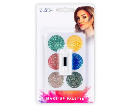 Paleta do malowania twarzy, błyszcząca