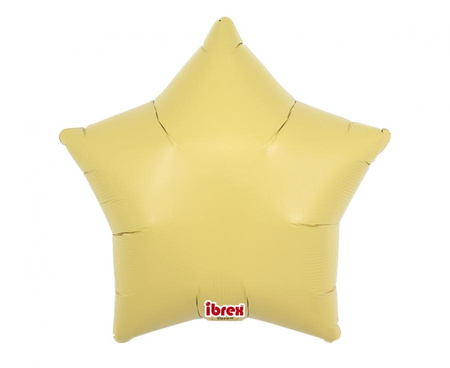 Balon foliowy, gwiazda 15", Ice Orange, 5 szt.