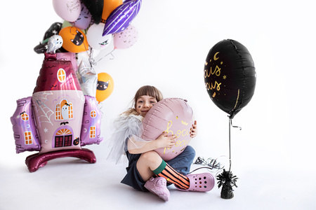 Balon foliowy Nawiedzony Dom, 89,5x116,5 cm, mix