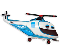 Balon foliowy 24" - "Helikopter Policyjny", pakowany