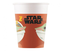 Kubeczki papierowe , Star Wars Mandalorian, 200ml, 8 szt.