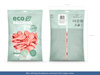 Balony Eco 30cm pastelowe, rumiany różowy (1 op. / 100 szt.)