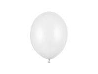 Balony Strong 23cm, Metallic Pure White (1 op. / 100 szt.)