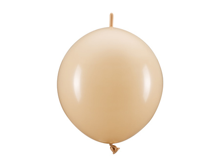 Balony z łącznikiem, 33 cm, nude (1 op. / 20 szt.)