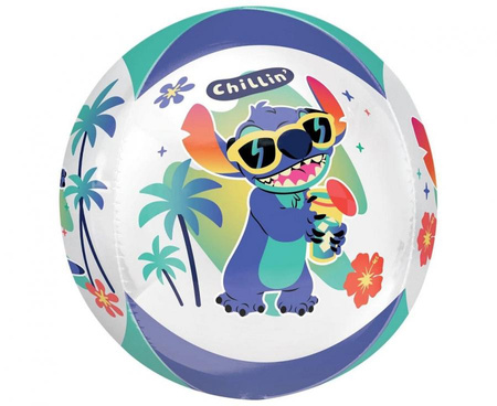 Balon foliowy ORBZ Stitch Disney, 38 x 40 cm